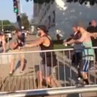 Westboro Baptist protest destroyed... by Ke$ha's backing dancers