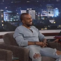 Kanye West was on Jimmy Kimmel last night to discuss those angry tweets