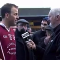 Emotional interview with Clara's Conor Phelan after they win Kilkenny final