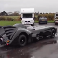 Batman superfan builds a real life batmobile