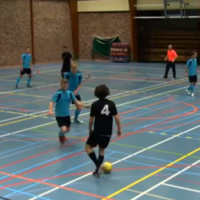 VIDEO: Indoor star is better at football than you