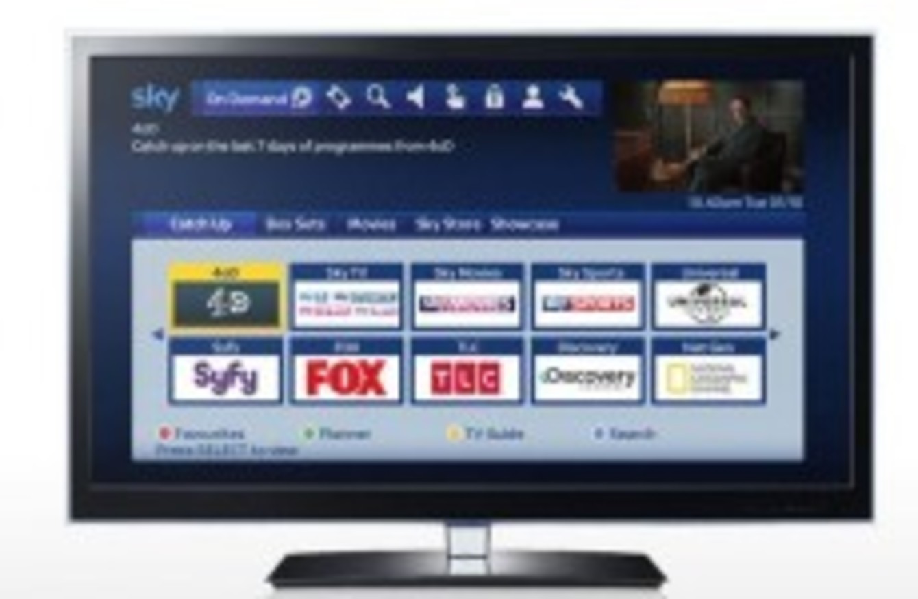 Sky includes 43 channels in new catchup TV service · TheJournal.ie