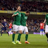 Here's the Shane Long goal that opened the scoring for Ireland tonight