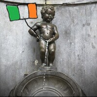 The Manneken Pis statue is getting some Irish clothes for Patrick's Day