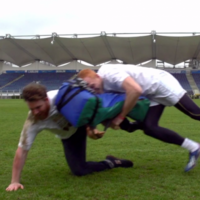 VIDEO: This is what it's like to get smashed by Leinster rugby players