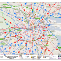 These maps show the planned 2,840km of cycle routes for the greater Dublin area