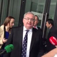 WATCH: Pat Rabbitte ignores questions about leadership, talks for 73 seconds about postcodes