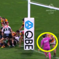Gigantic Kiwi prop Tameifuna cited for pushing referee to the ground