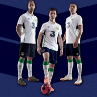The new Ireland away kit was launched this morning