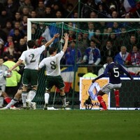 The man who put the ball in the net after Henry's handball to break Irish hearts has retired