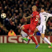 Ronaldo and Benzema both on the mark as Real blitz Liverpool at Anfield