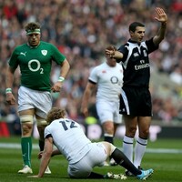 Good news! Romain Poite won't be refereeing an Ireland game in the 6 Nations