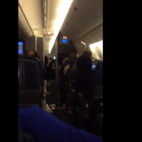 Video shows terrifying scenes inside airplane forced to make emergency landing