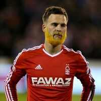 A Nottingham Forest player is rocking the Abel Xavier look to raise money for cystic fibrosis 