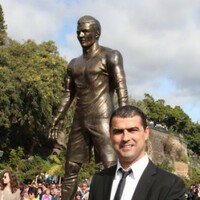 Everyone's thinking the same thing about Ronaldo's new statue