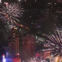 Watch Manila's spectacular free-for-all New Year's fireworks light up the sky