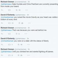 Comedian David O'Doherty engages in epic slagging battle on Twitter 