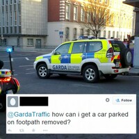 The Garda&Atilde;&shy; were caught rapid on Twitter last night