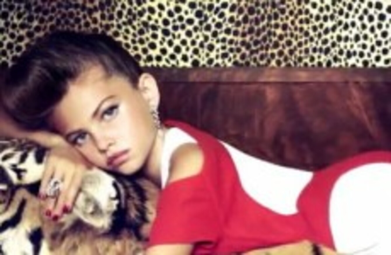 Suggestive Poses By 10yearold Vogue Model Spark Outr