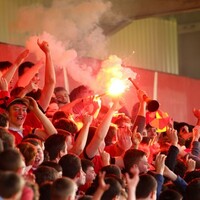 There were ultras in the stand as Musgrave Park hosted one of Irish rugby's best rivalries