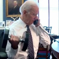 Here's what Joe Biden is really doing while he makes phone calls   