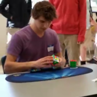 Watch this kid solve a Rubik’s Cube in 5.25 SECONDS
