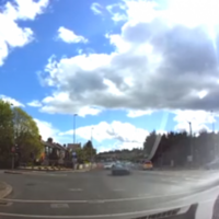 Dashcam footage shows dramatic garda car smash  