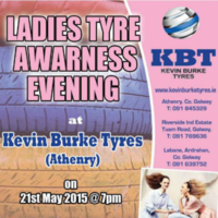 A Galway garage is holding a 'Ladies Tyre Awareness Evening'