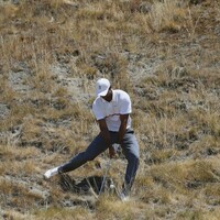 Texan duo lead US Open as Tiger Woods crashes out