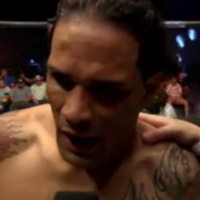 This fighter thanked his wife 'and girlfriend' after a win, but HE CAN EXPLAIN