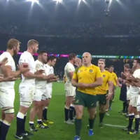 Battered, bruised, bloodied and humbled: England still stick around to applaud the Wallabies