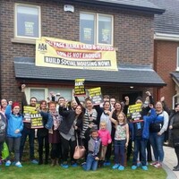 Ruth Coppinger and her supporters have ended their occupation of a show-home
