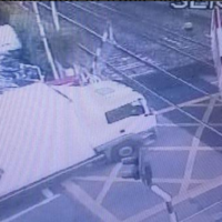 Significant delays to Dart services as truck hits level crossing barriers