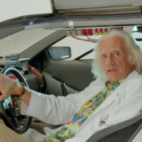 Doc Brown has a special message for all Back to the Future fans today