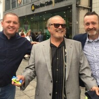 There&acirc;��s been a load of Jack Nicholson sightings in Dublin today&acirc;�&brvbar; but is it really him?