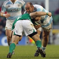 'He was crawling through the middle and I was thinking, 'what is this guy doing?'