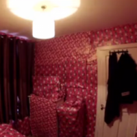 This Irish lad doesn't like Christmas, so his friends wrapped up his room