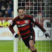 Man United outcast Javier Hernandez struck a 13-minute hat-trick earlier 