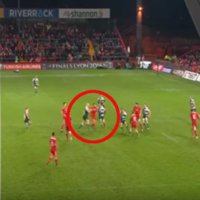 This is the penalty Anthony Foley was furious about after Munster’s defeat