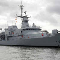 Home for Christmas: L.&Atilde;�. Samuel Beckett returns to Cork after rescuing over 1,000 migrants