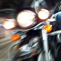 On patrol with the bikers scaring off looters after UK floods