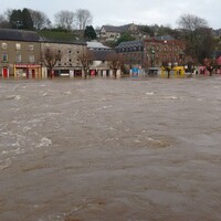 This scary photo sums up how bad the floods are 