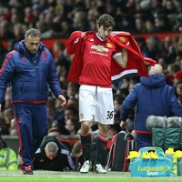 Matteo Darmian taken to hospital spitting blood following clash with Shane Long 