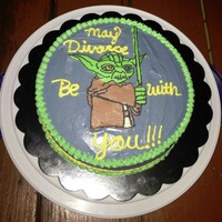Someone has created the perfect Star Wars themed divorce cake