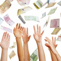 &acirc;��This is by any standards, enormous good fortune' - &acirc;�&not;66 million lottery winners collect jackpot  