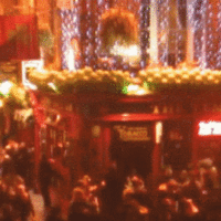 Temple Bar is already hopping with Paddy's day crowds 