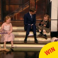 Everyone fell in love with these two little girls and their dogs on the Late Late