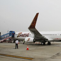 Planes catch fire after colliding on runway at airport 