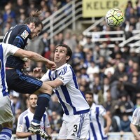 This bullet header from Gareth Bale enhanced Real Madrid's title challenge today