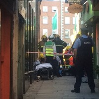 'Extremely lucky' no one seriously injured in Temple Bar partial roof collapse